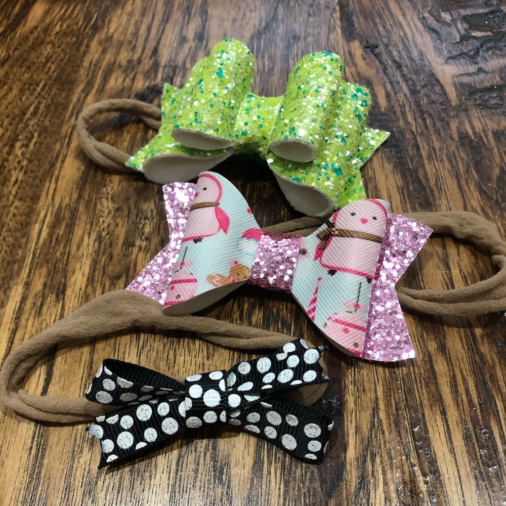 Three Boutique Bows